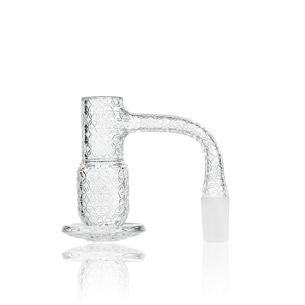 14mm 90° Full Weld Terp Slurper with Deep Carving – Beveled Edge