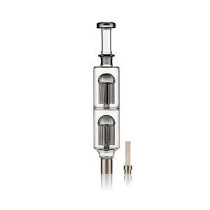 12 Inch Double Chamber Tree Perc Nectar Collector – Dual Diffusion Ceramic Tip Dab Straw - Croia Glass