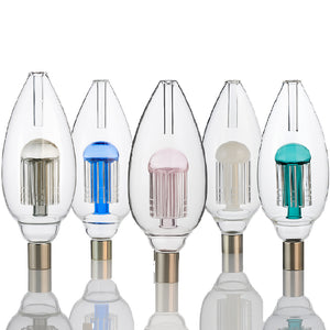 8 Inch Tree Perc Egg Nectar Collector – 14mm Ceramic Tip Concentrate Straw - Croia Glass