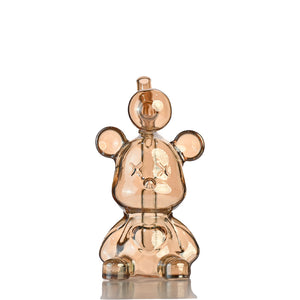 🧸 Bear Oil Burner Rig – 6 inch Cute Mini Glass Rig - Croia Glass
