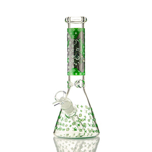 Cute Cartoon Character Glass Beaker Bong - Croia Glass
