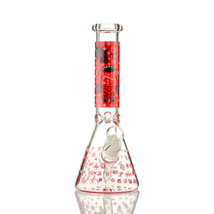 Cute Cartoon Character Glass Beaker Bong - Croia Glass