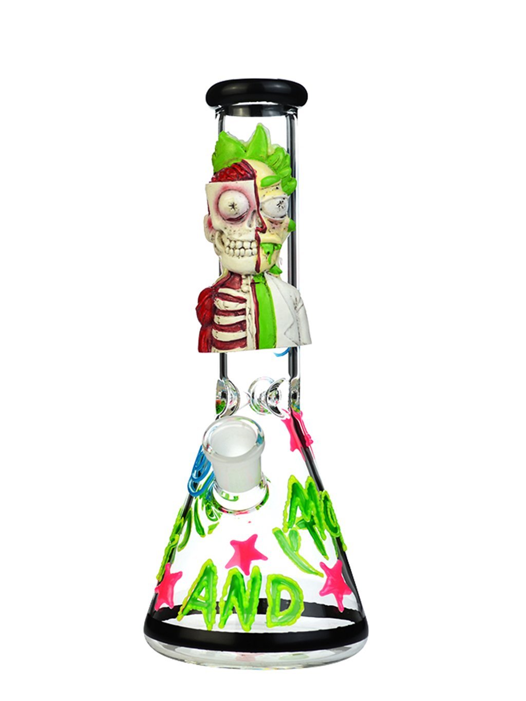Cartoon Beaker Bong - Croia Glass