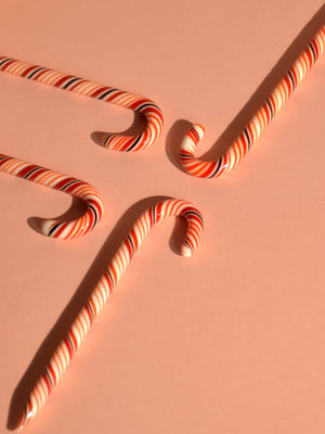 Candy Cane Glass Dab Tool - Croia Glass