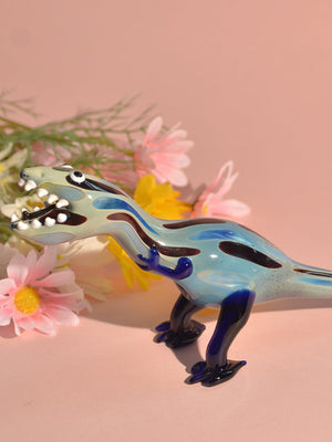 Dinosaur Glass Smoking Pipe - Croia Glass
