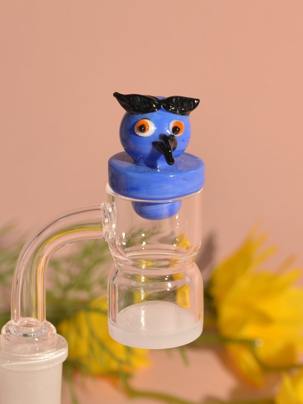 Owl Carb Cap For Quartz Banger - Croia Glass