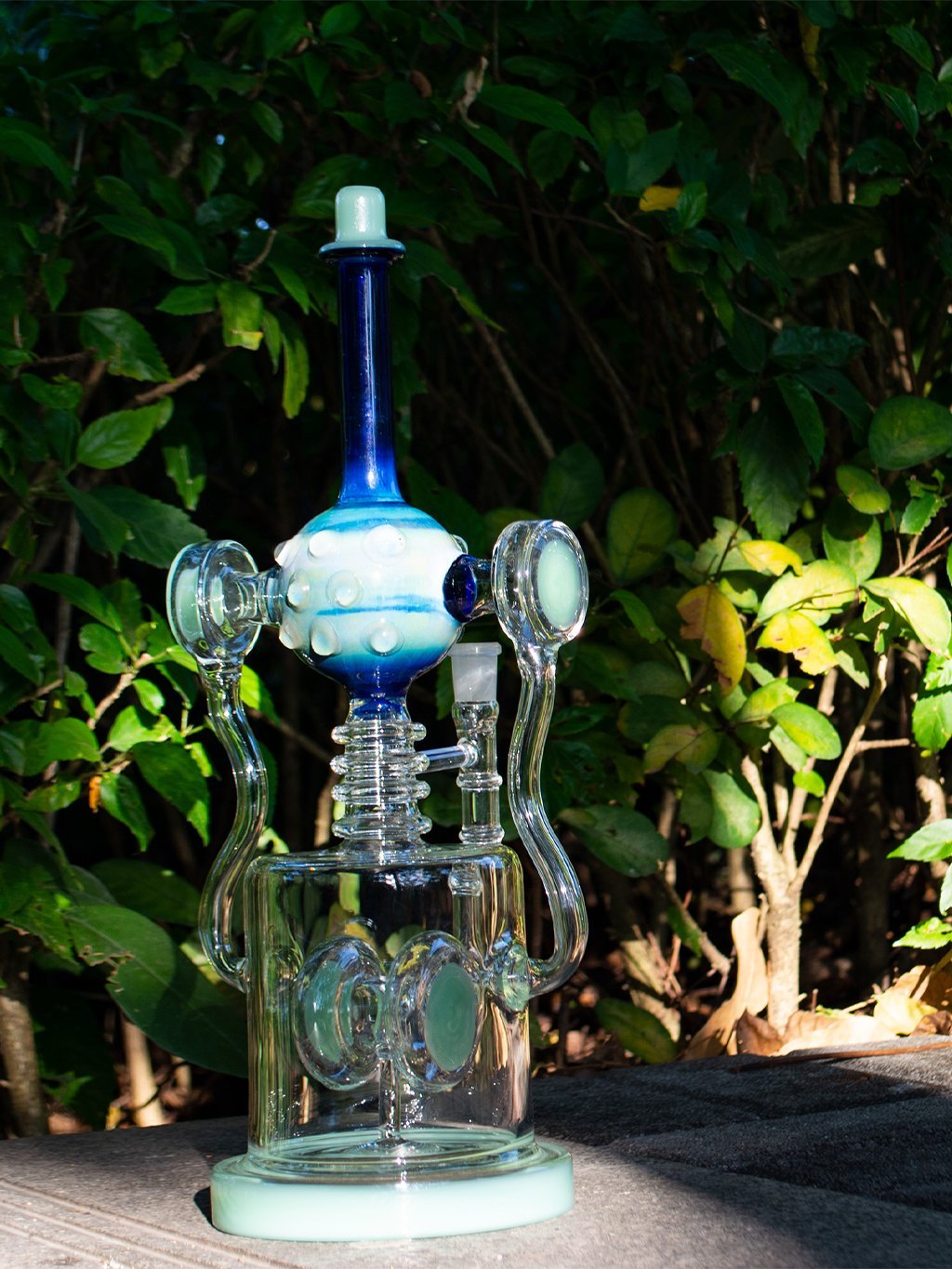 Double Deck Bong - Croia Glass