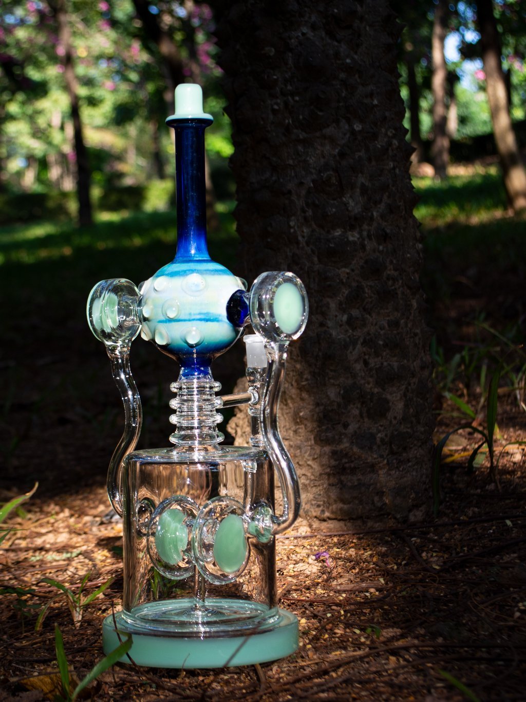 Double Deck Bong - Croia Glass