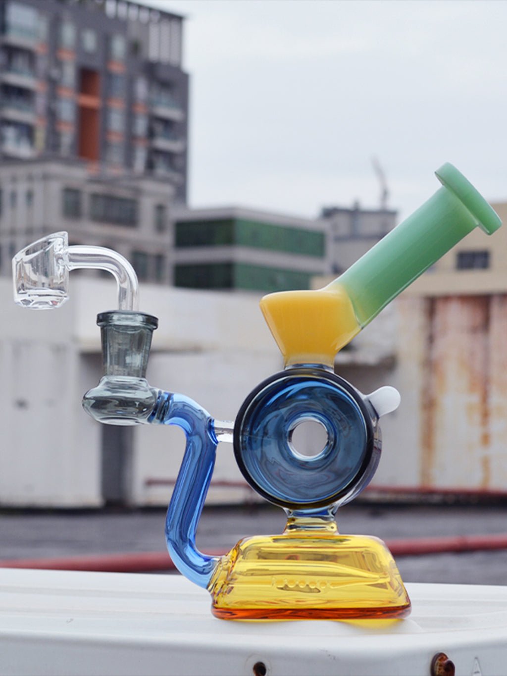 Dunut Dab Rig - Croia Glass
