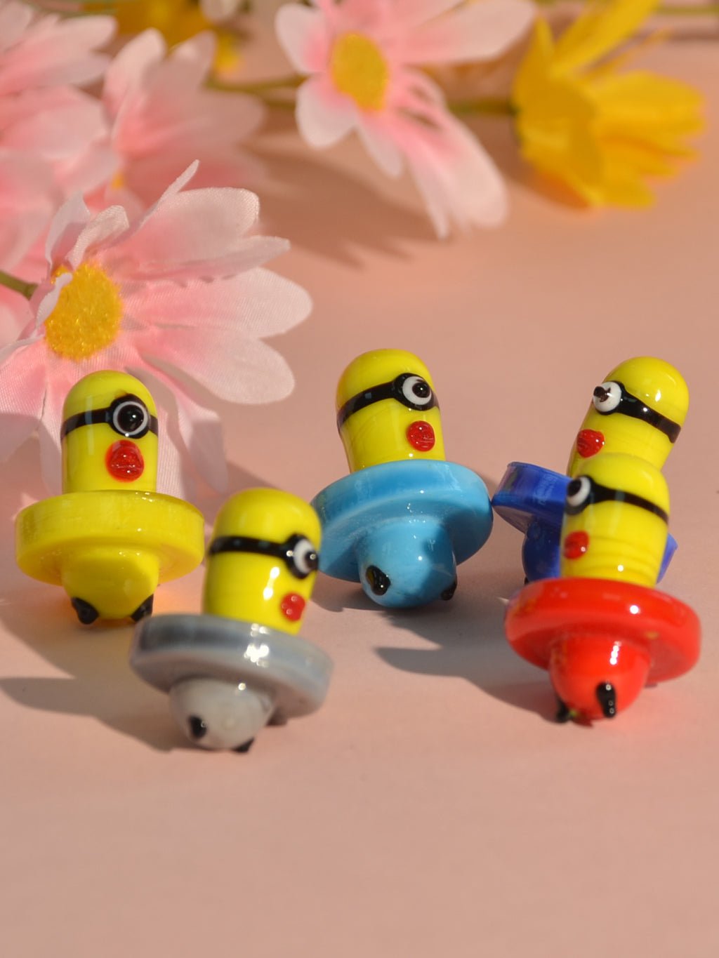 Minions Carb Caps - Croia Glass