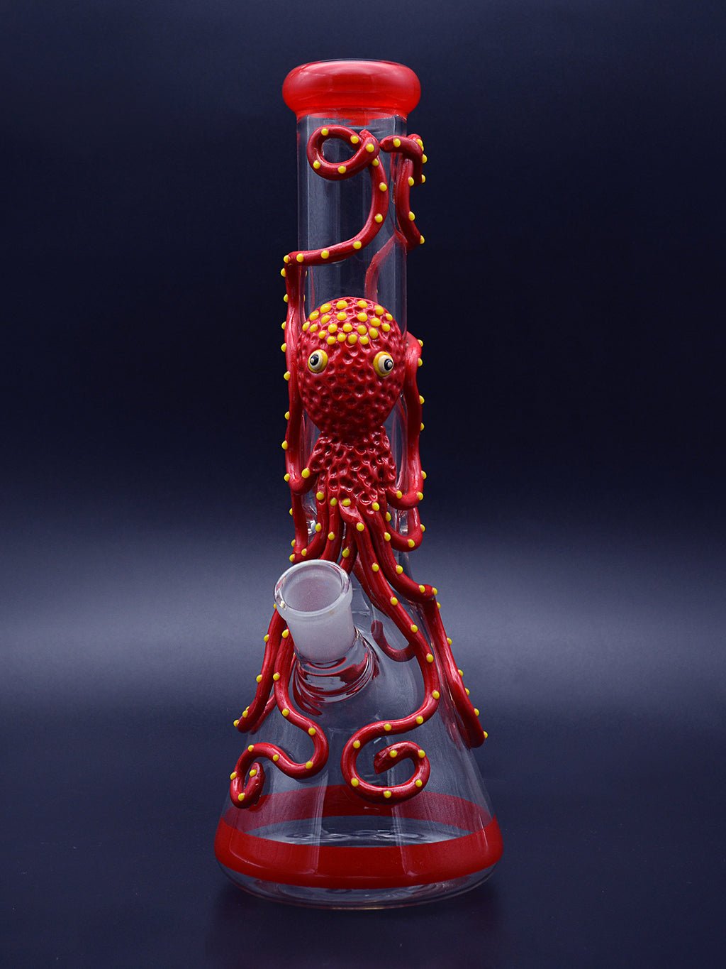 Octopus Beaker bong - Croia Glass