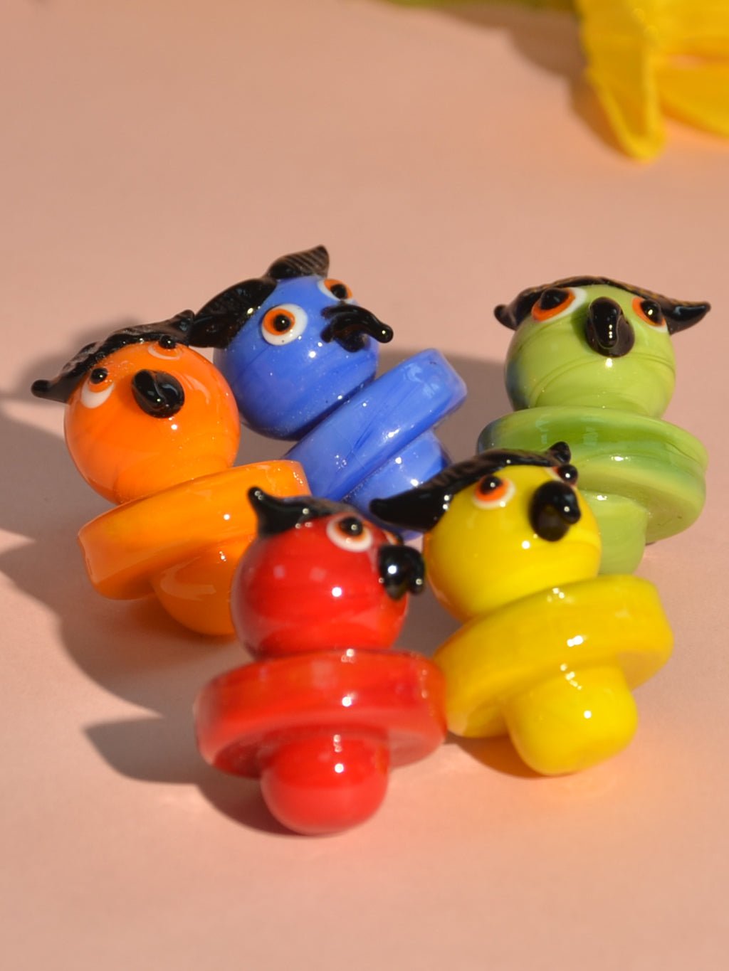 Owl Carb Cap For Quartz Banger Croia Glass