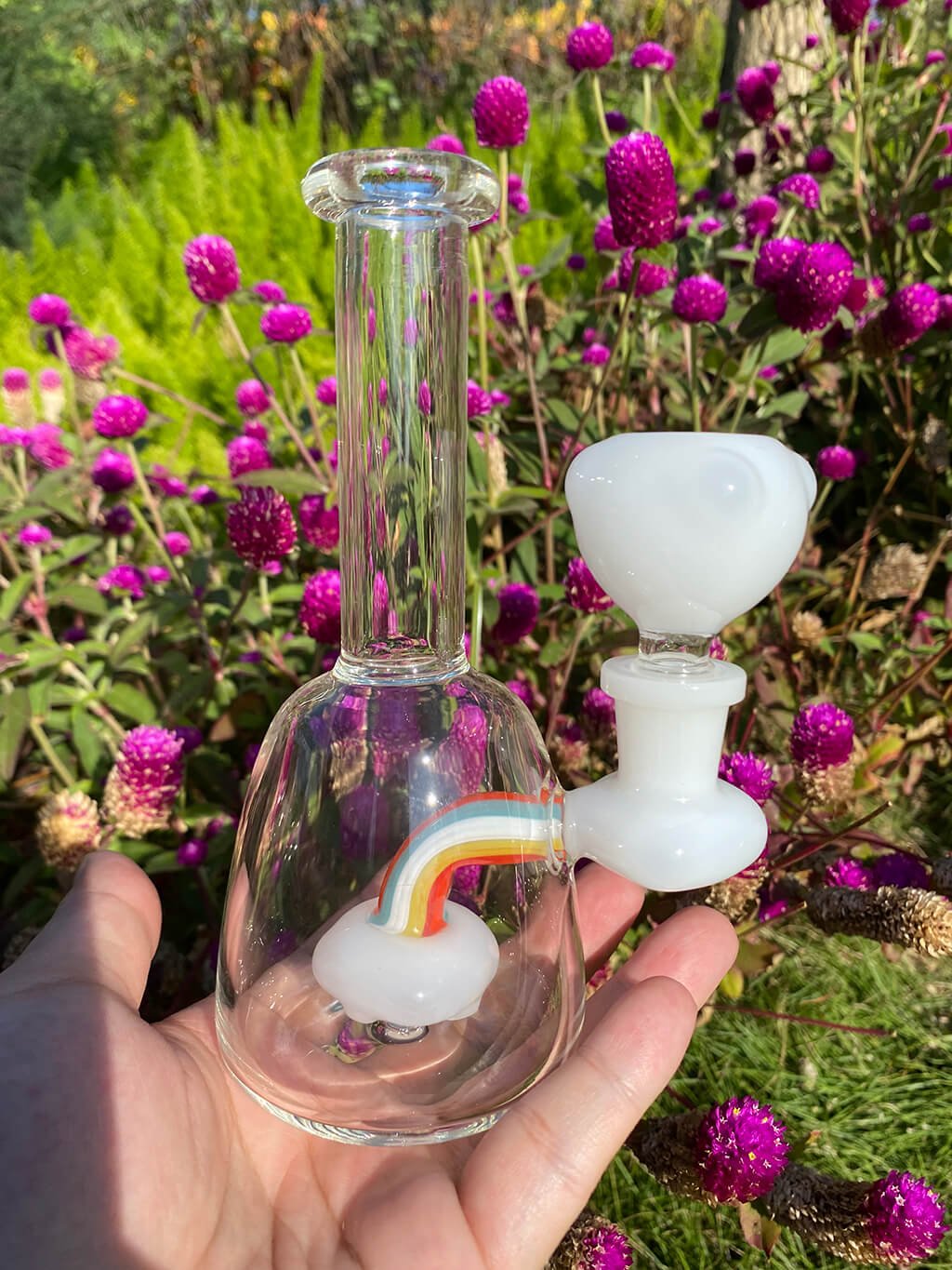 Rainbow Cloud Dab Rig For Sale – Croia Glass