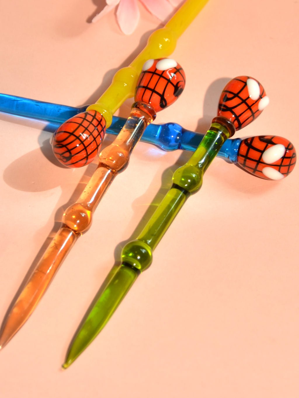 Spiderman Glass Dab Tool - Croia Glass