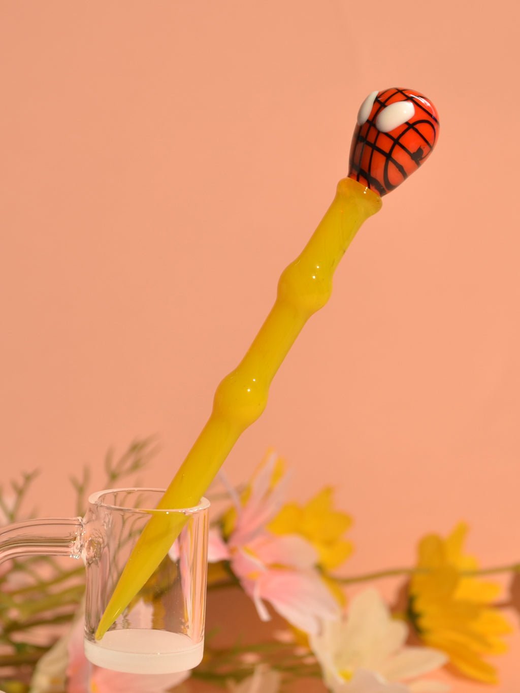Spiderman Glass Dab Tool - Croia Glass