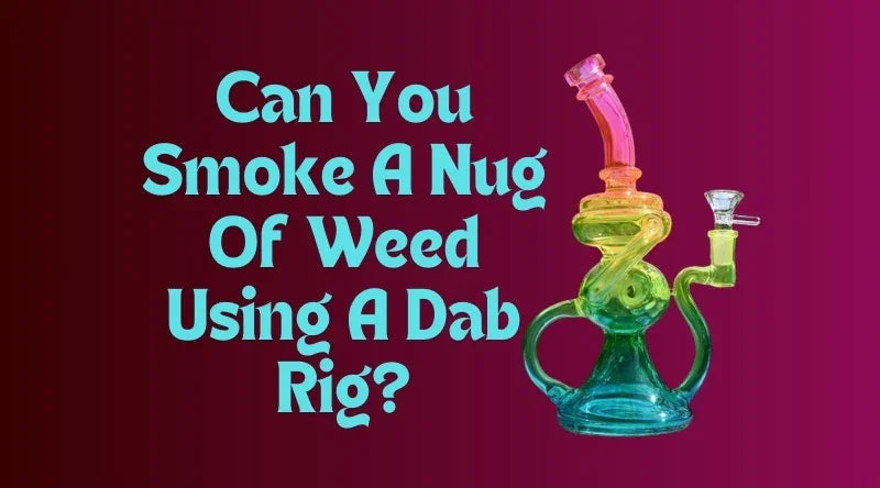 Can You Smoke A Nug Of Weed Using A Dab Rig? - Croia Glass