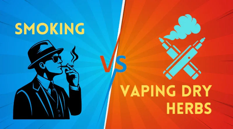 Smoking vs Vaping Dry Herbs