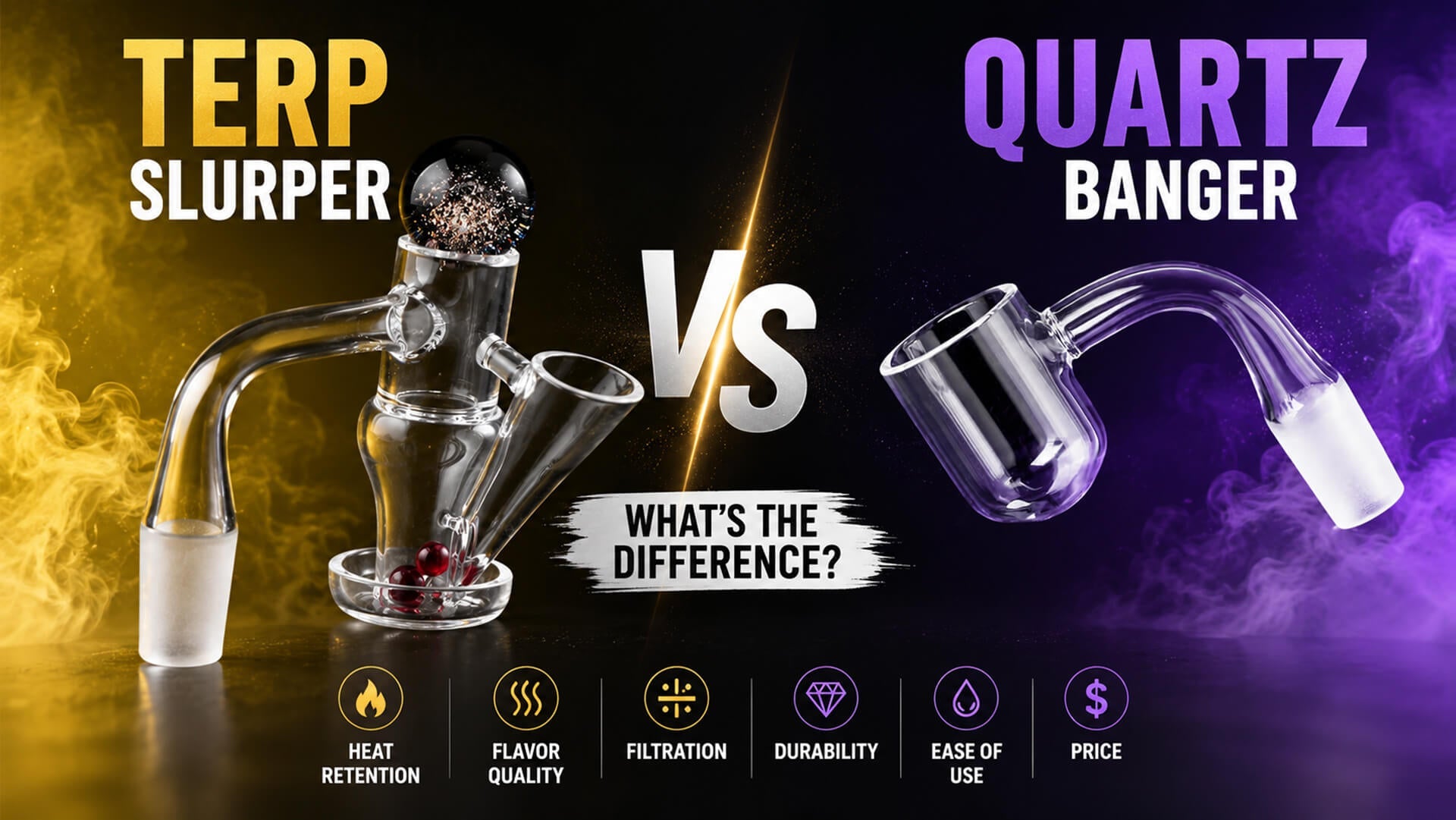 Terp Slurper vs Quartz Banger: What's the Difference?