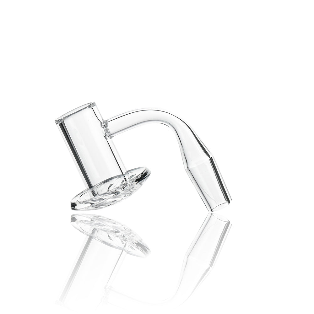 Full Weld Cyclone Blender Quartz Banger – Beveled Edge, Auto-Spinner Vortex Dish
