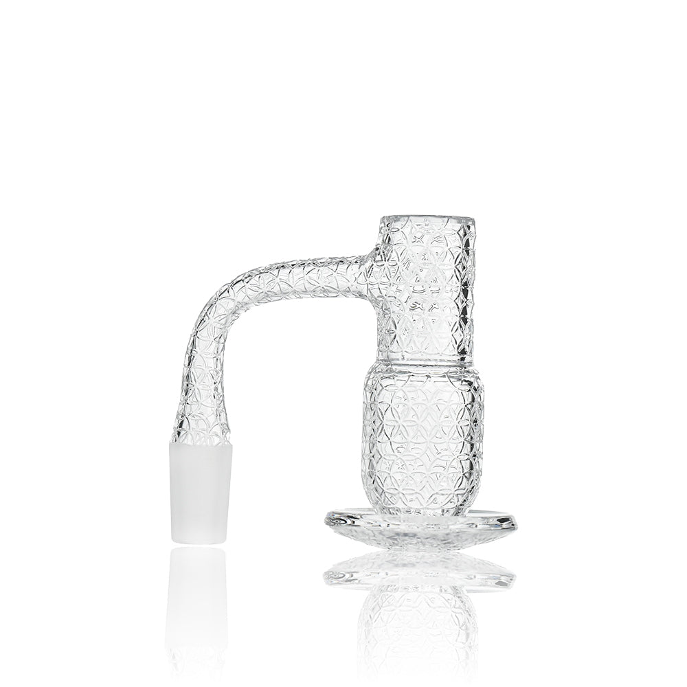 14mm 90° Full Weld Terp Slurper with Deep Carving – Beveled Edge