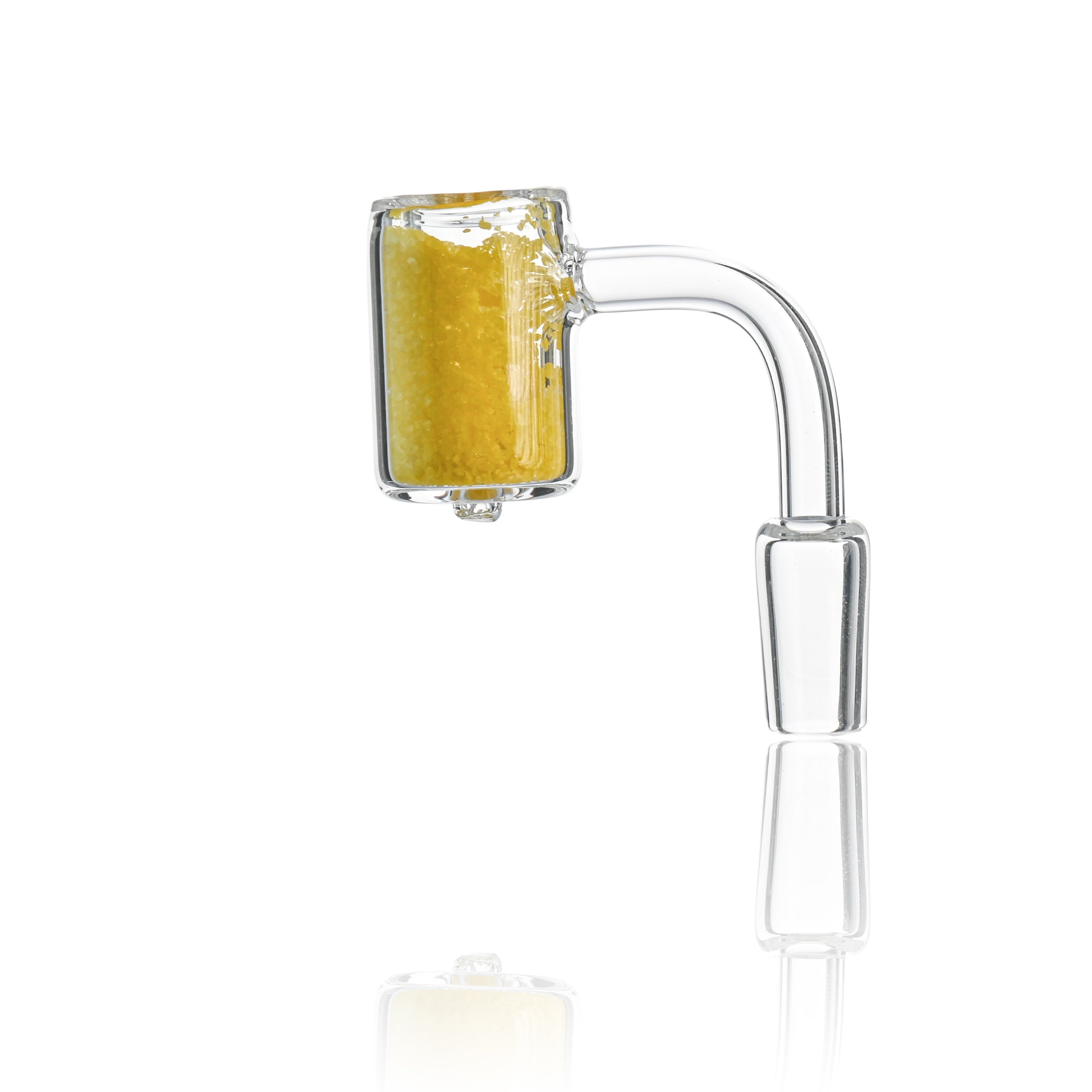 14mm 90° Thermochromic Thermal Quartz Banger – Color-Changing Heat Indicator