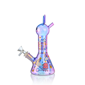 stable beaker base on cute bunny glass bong