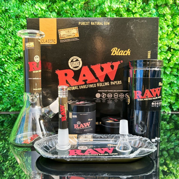 Black Raw Classic Weed Box