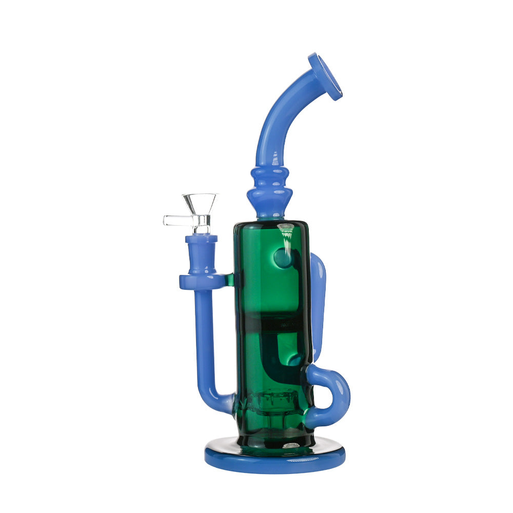 10" Showerhead Perc Recycler Bong - Croia Glass