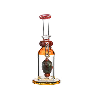 12" Sculpted Art-Head Bong – Thick Borosilicate - Croia Glass