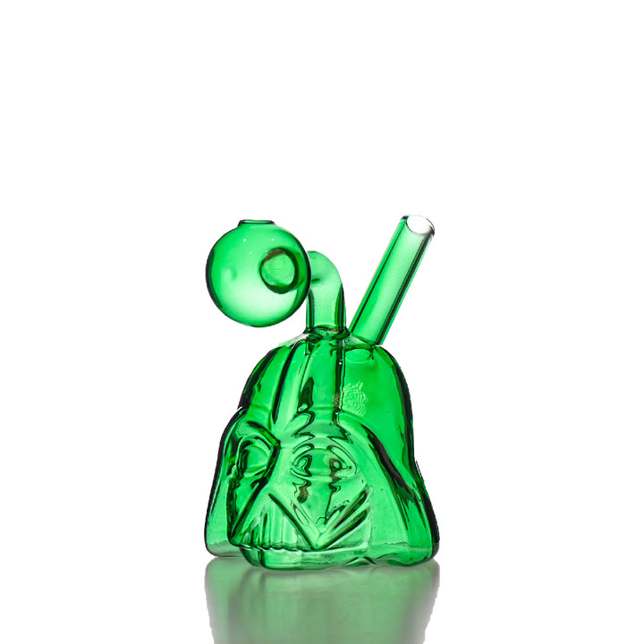 🛡️ 5 inch Helmet Oil Burner Rig – Mini Warrior-Inspired Glass Rig - Croia Glass