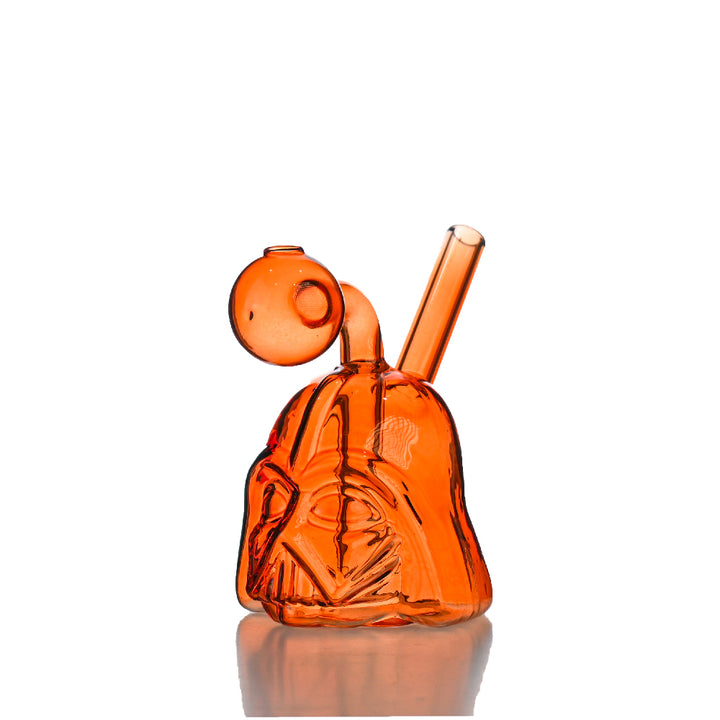 🛡️ 5 inch Helmet Oil Burner Rig – Mini Warrior-Inspired Glass Rig - Croia Glass