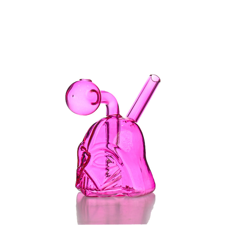 🛡️ 5 inch Helmet Oil Burner Rig – Mini Warrior-Inspired Glass Rig - Croia Glass