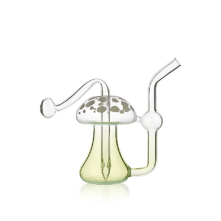 🍄 6 inch Mushroom Oil Burner Rig – Dreamy Fairycore Mini Rig - Croia Glass