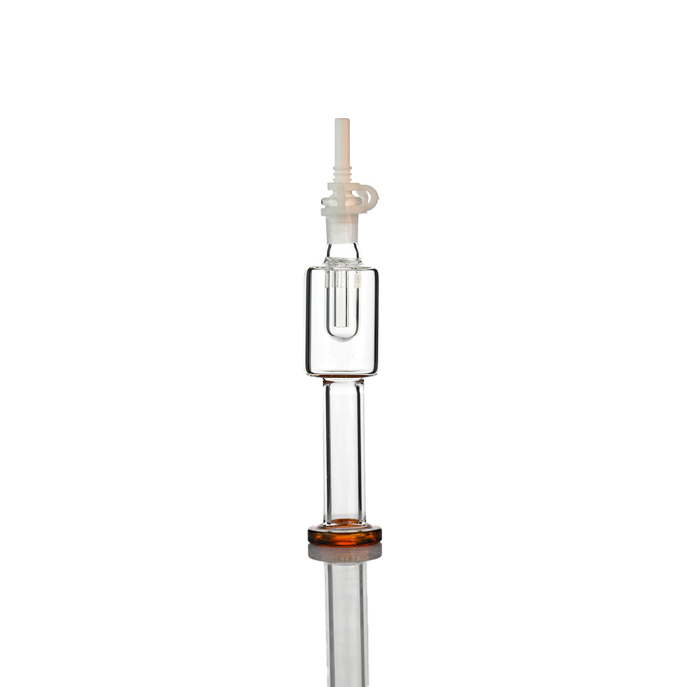 6" Portable Nectar Collector with 10mm Ceramic Tip – Compact Mini Dab Straw - Croia Glass