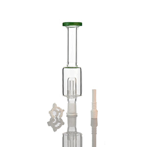 6" Portable Nectar Collector with 10mm Ceramic Tip – Compact Mini Dab Straw - Croia Glass