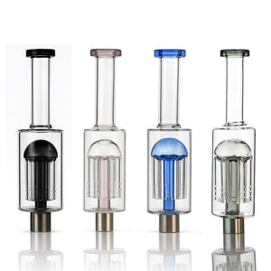 7.5" Tree Perc Nectar Collector – Compact, Clean, 14mm Ceramic-Tip Precision - Croia Glass