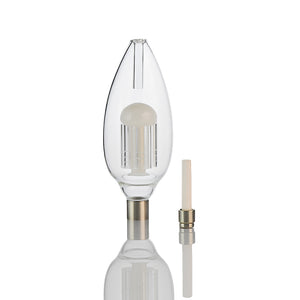 8 Inch Tree Perc Egg Nectar Collector – 14mm Ceramic Tip Concentrate Straw - Croia Glass
