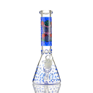 Cute Cartoon Character Glass Beaker Bong - Croia Glass