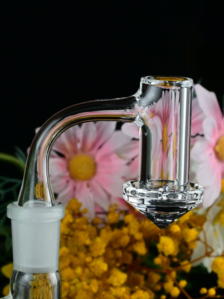 Full Weld Diamond Quartz Banger - Croia Glass