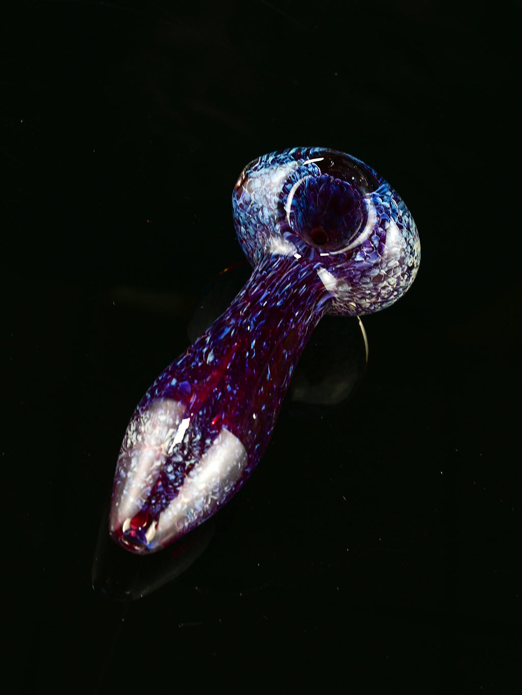 Gorgeous Fat Bowl Tobacco Glass Smoking Pipe - Croia Glass