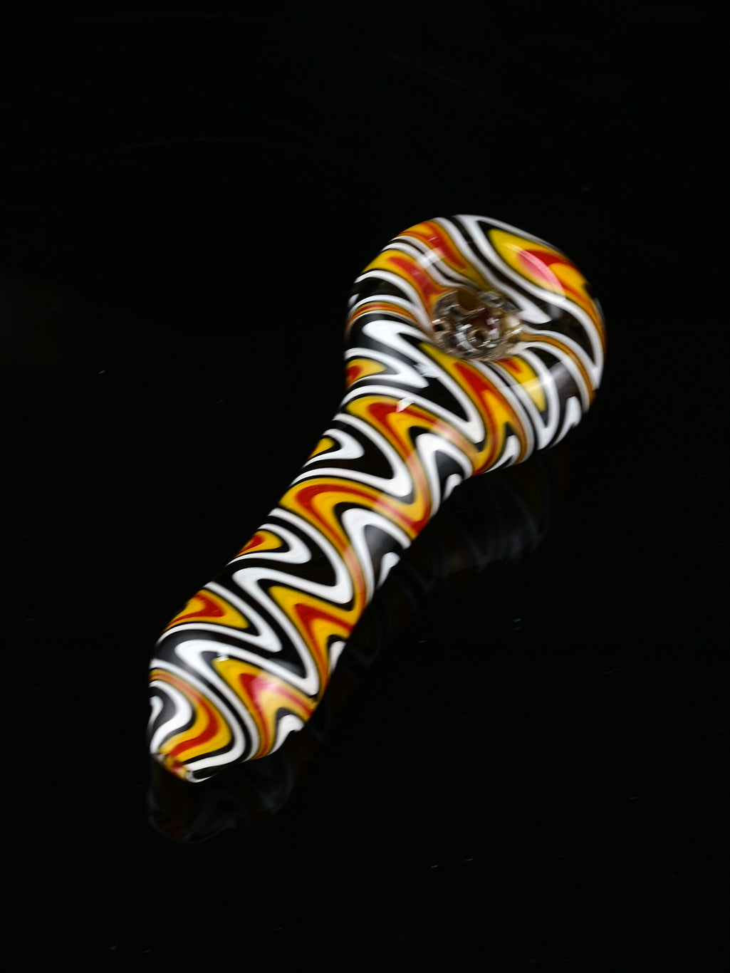 High End Wig Wag Glass Pipe - Croia Glass