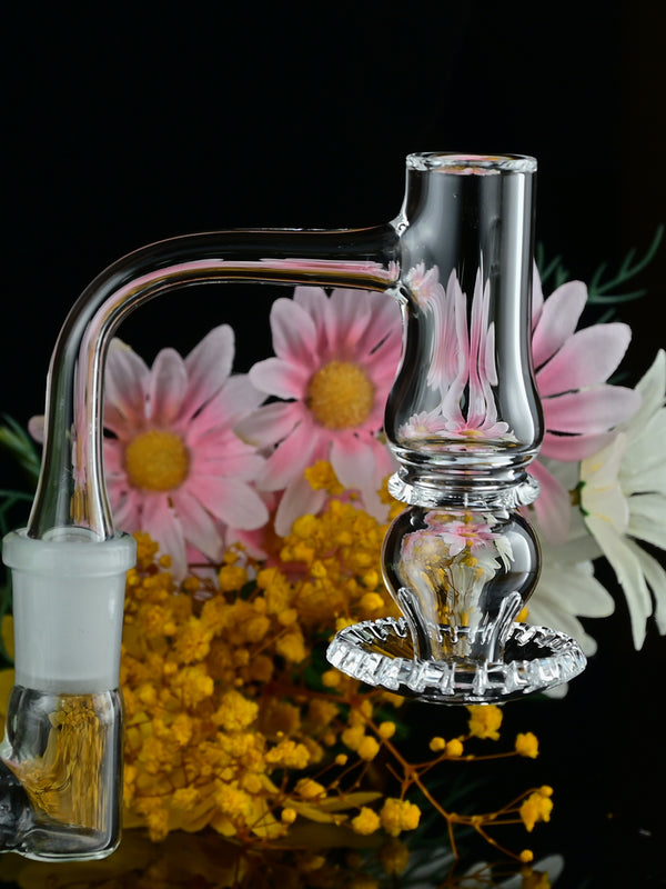 Terp Blender Banger with Gear Dish - Croia Glass