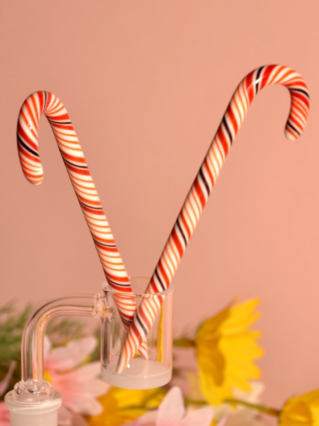 Candy Cane Glass Dab Tool - Croia Glass
