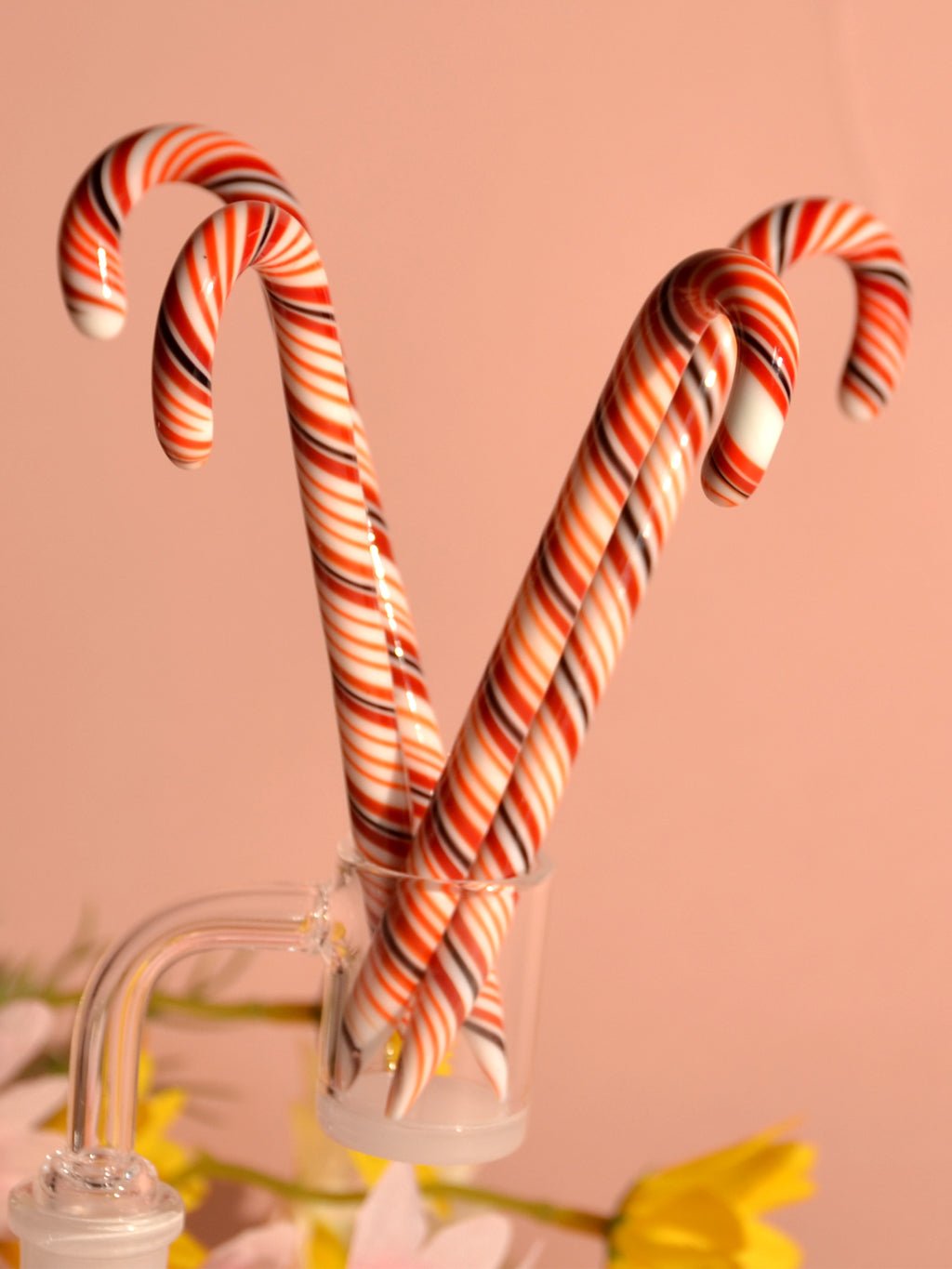 Candy Cane Glass Dab Tool - Croia Glass