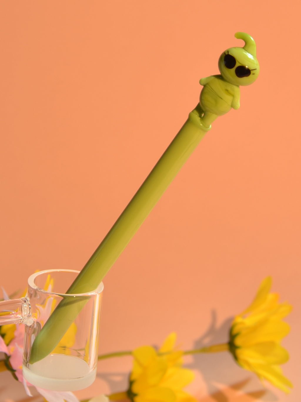 Alien Glass Smoking Dab Tool - Croia Glass