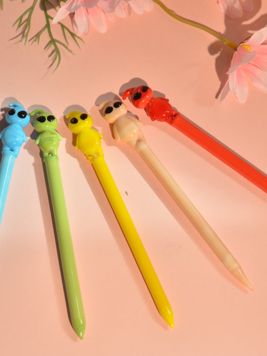 Alien Glass Smoking Dab Tool - Croia Glass