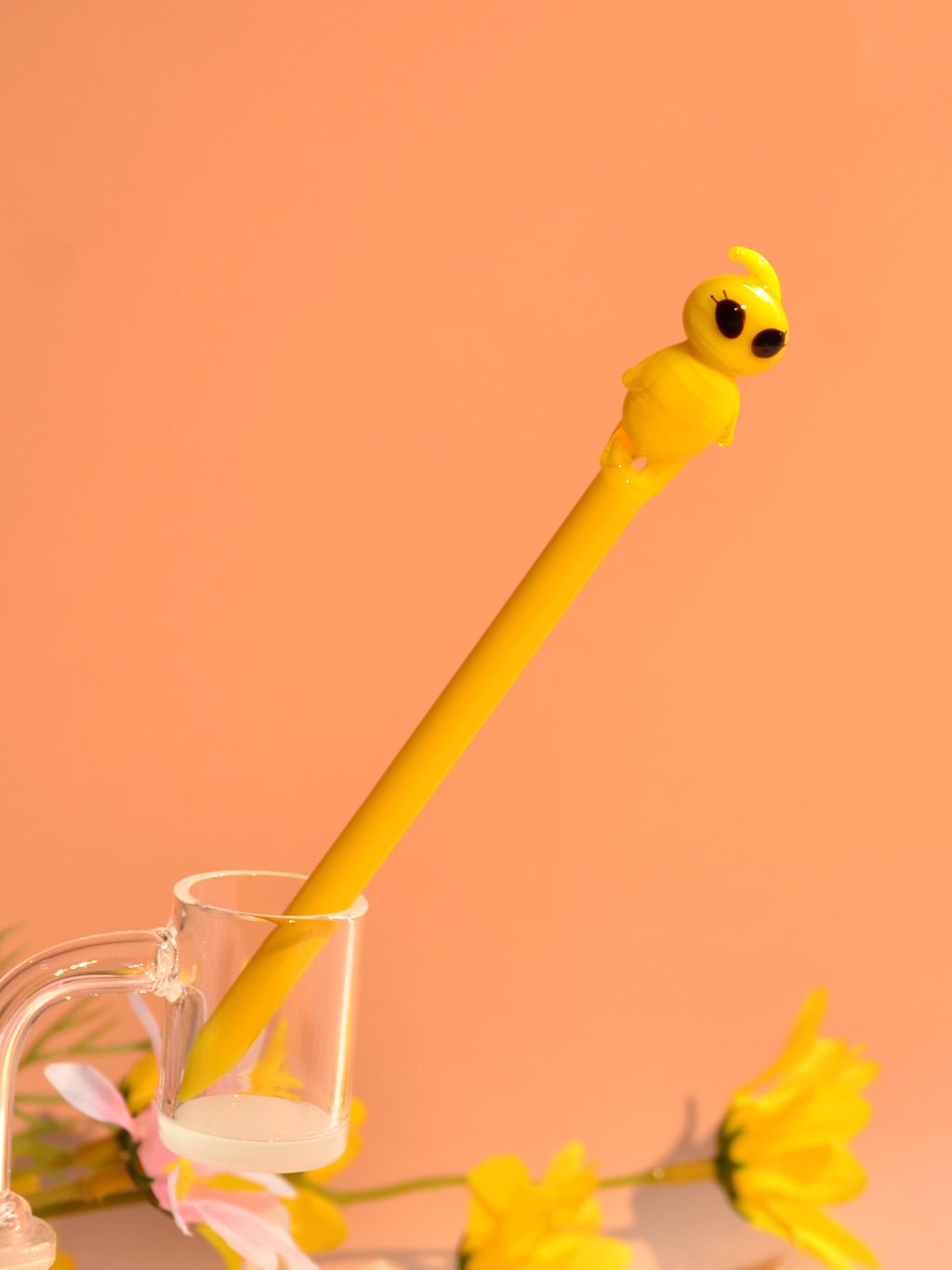 Alien Glass Smoking Dab Tool - Croia Glass