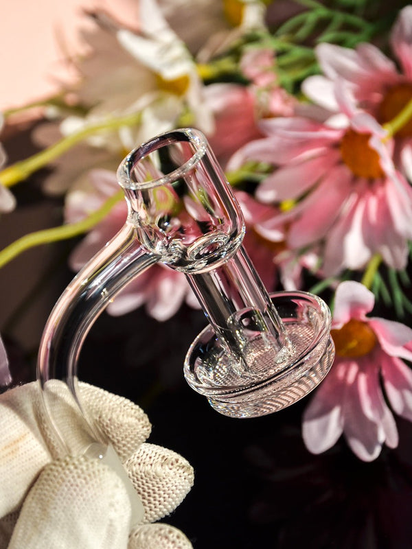 Charmer Grid Quartz Slurper - Croia Glass