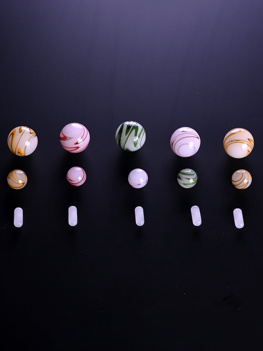Cute Marble Terp Pearl Set - Croia Glass