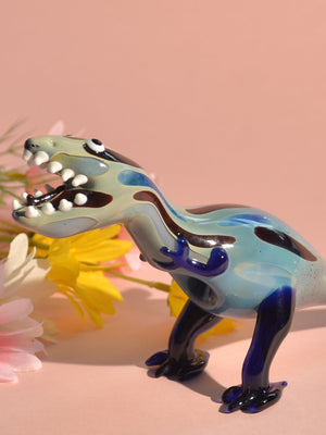 Dinosaur Glass Smoking Pipe - Croia Glass